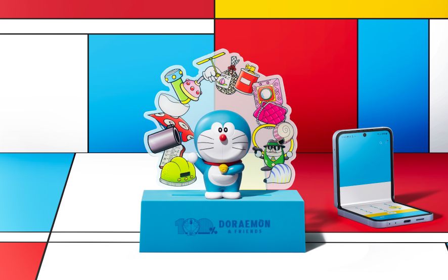 DORAEMON SPECIAL EDITION for Samsung Galaxy Z Flip6 (12GB+512GB) Blue, , large image number 4